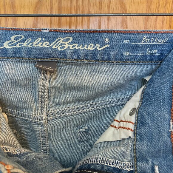 Eddie Bauer "Boyfriend" Jeans. Brand new with tags. Size 4 - Picture 5 of 10